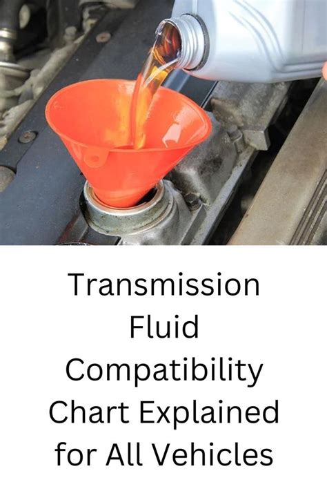 ulv transmission fluid compatibility chart